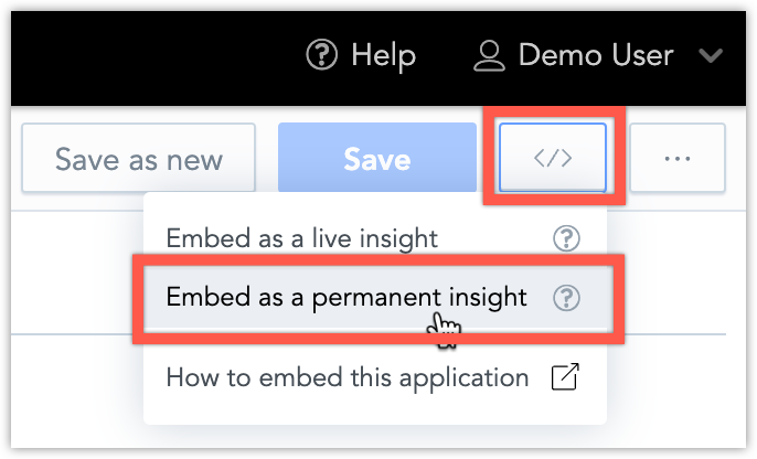 Embed Icon