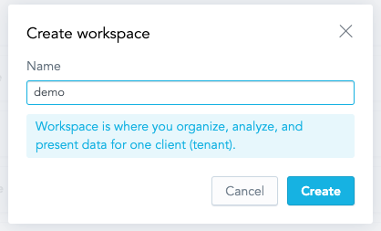 Create Workspace
