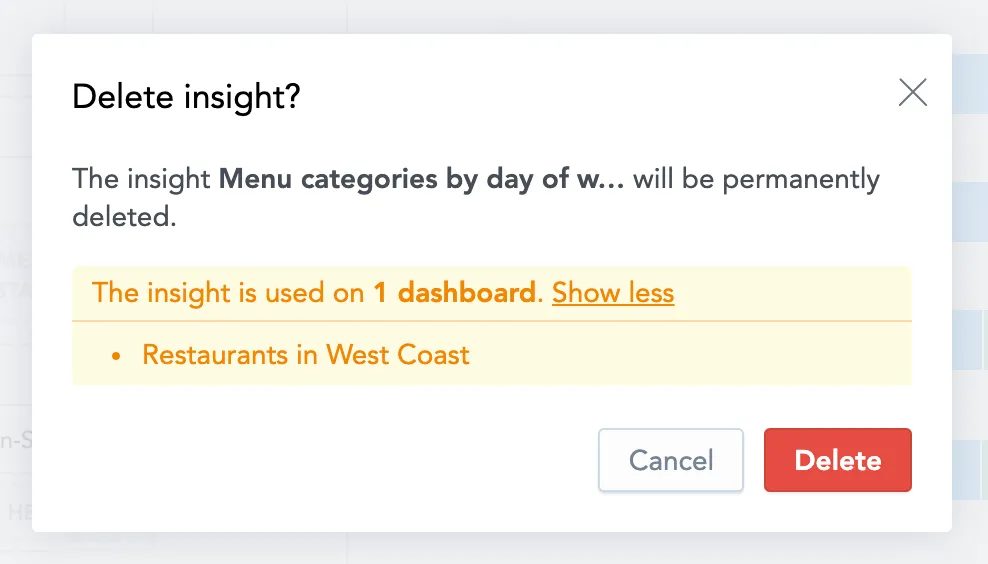 Default warning color.