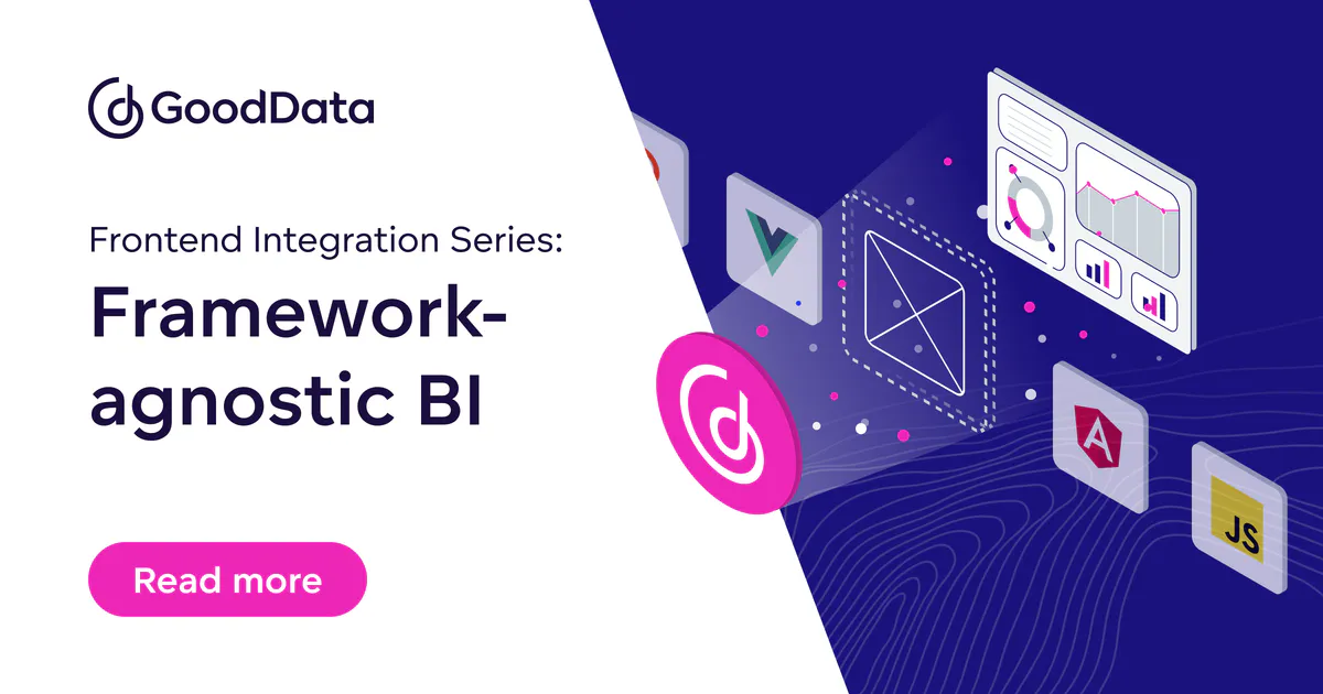 Frontend Integration Series: Framework-Agnostic BI | GoodData.AI