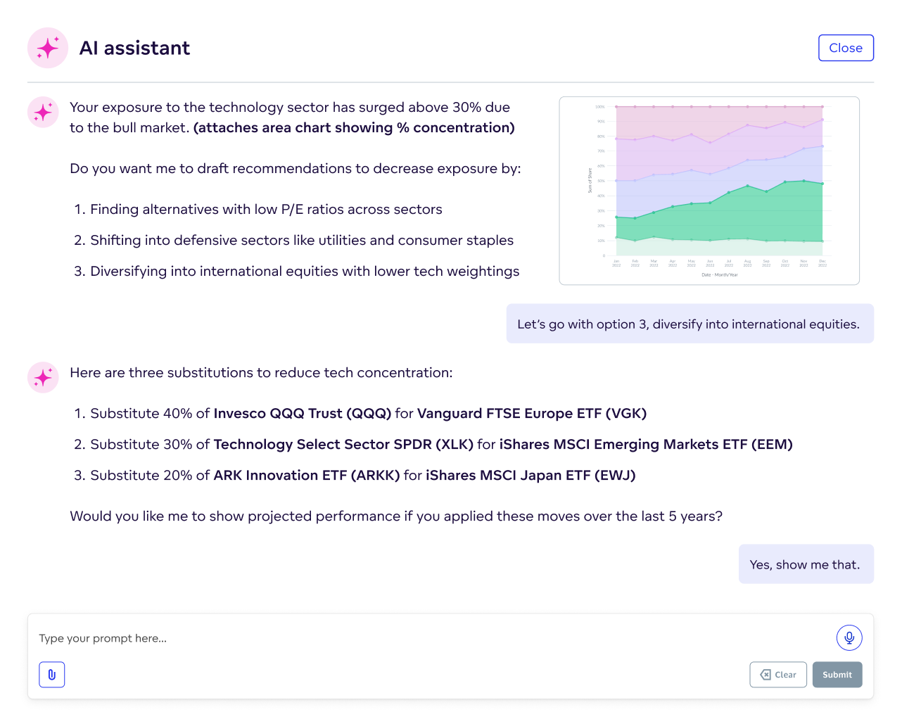 Increasing security with an AI assistant