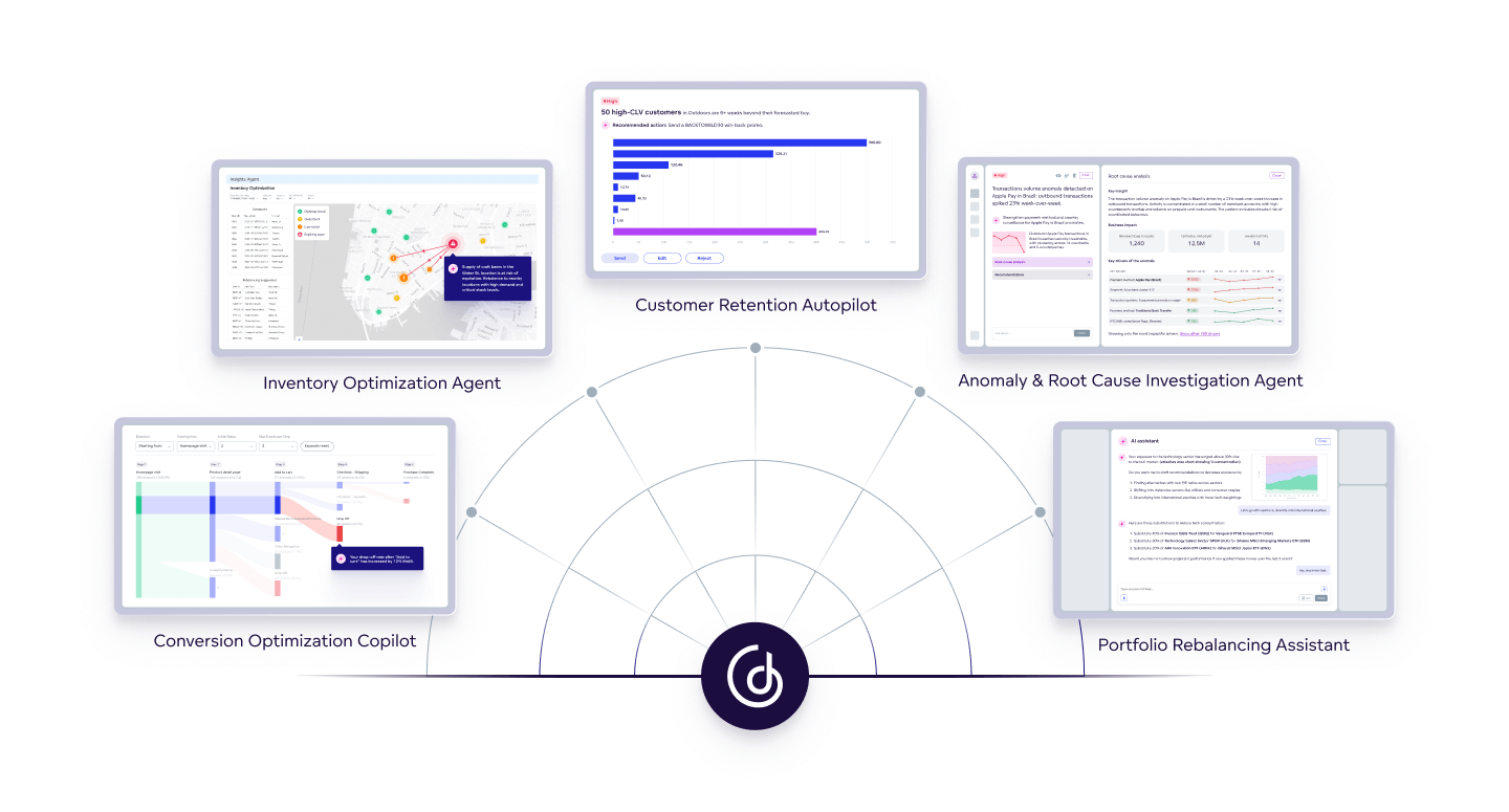 Modern data intelligence enables the design of agentic applications