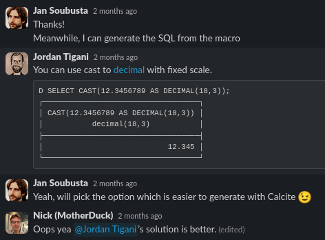 Questions answered by CEO