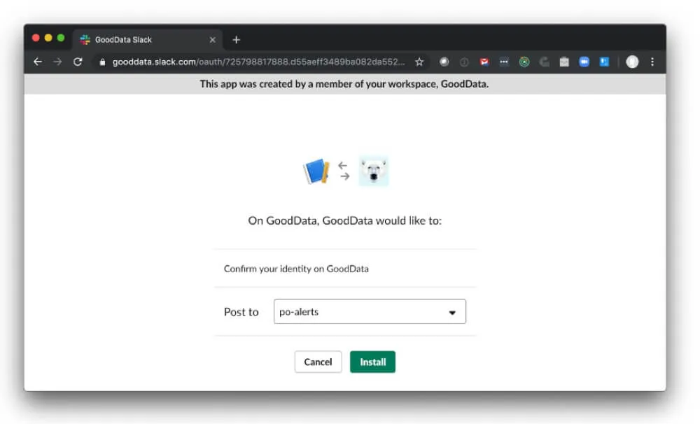 Slack integration tutorial image