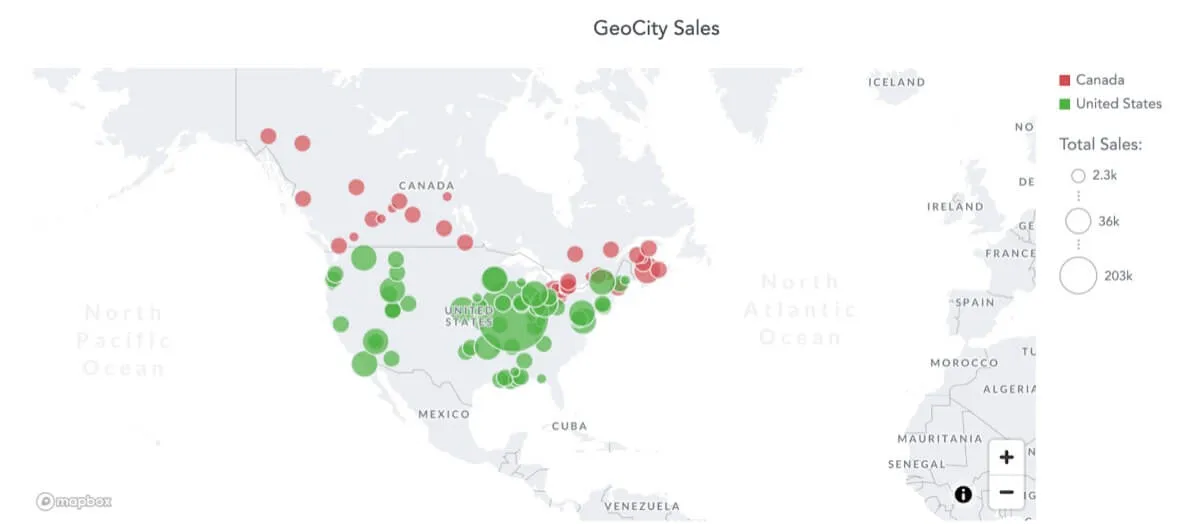 Using Geo Charts image