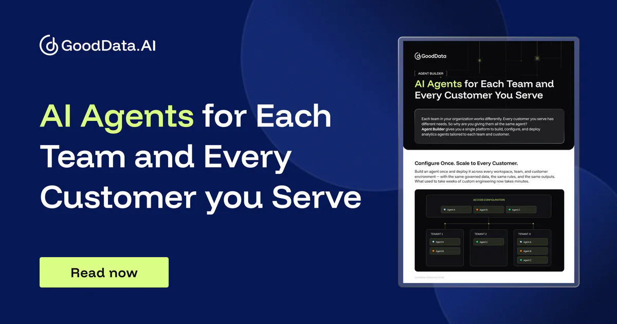 AI Agents for Each Team and Every Customer you Serve | GoodData.AI