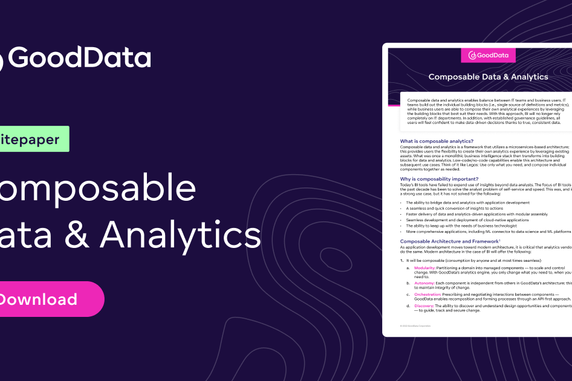 What Is Composable Data and Analytics?