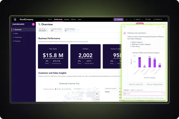 AI Assistant: Your Built-In Data Analyst