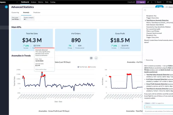 Agentic Insights: Anomaly Detection