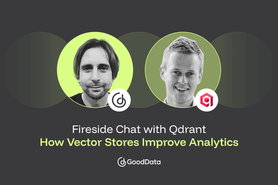 Cover image for Fireside Chat With Qdrant: How Vector Stores Improve Analytics