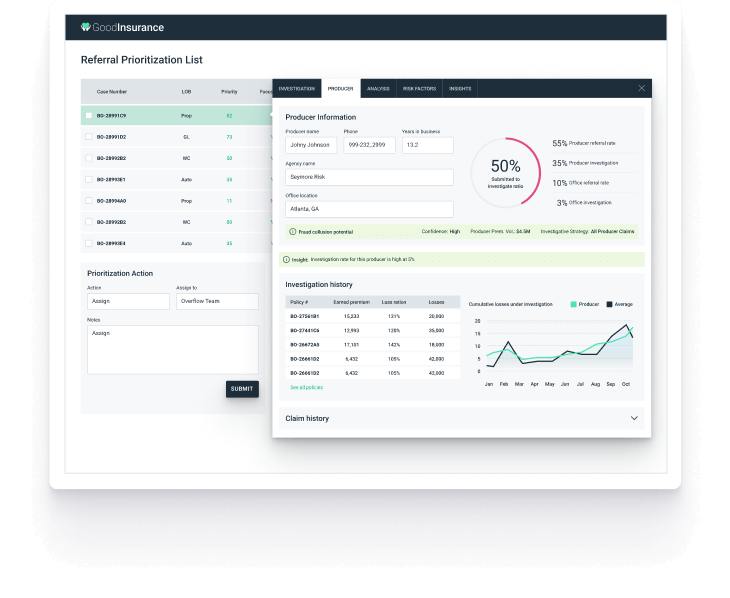 Manage claims efficiently