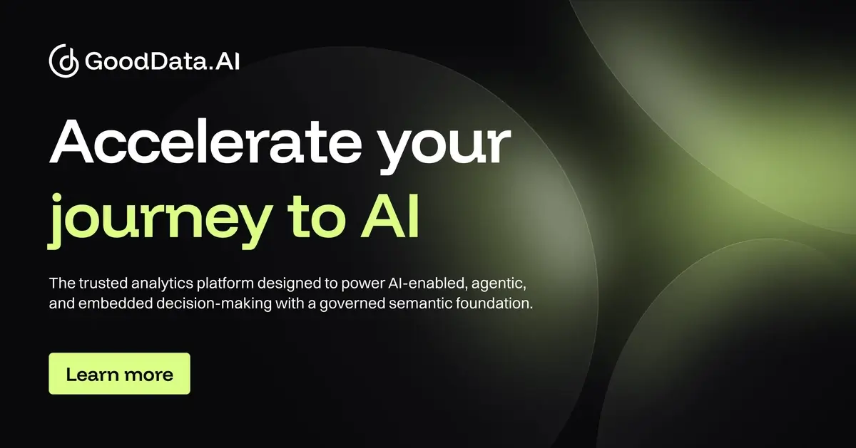 Screenshot or Official Image for gooddata.com - GoodData.AI | AI-enabled, agentic, and embedded decision-making